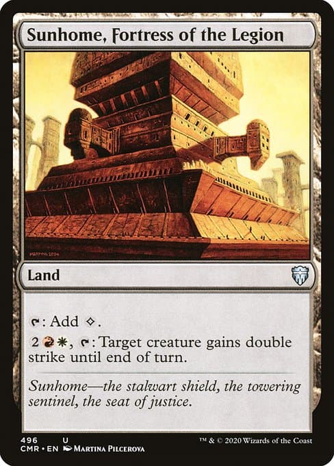 Sunhome, Fortress of the Legion from Commander Legends (Uncommon)