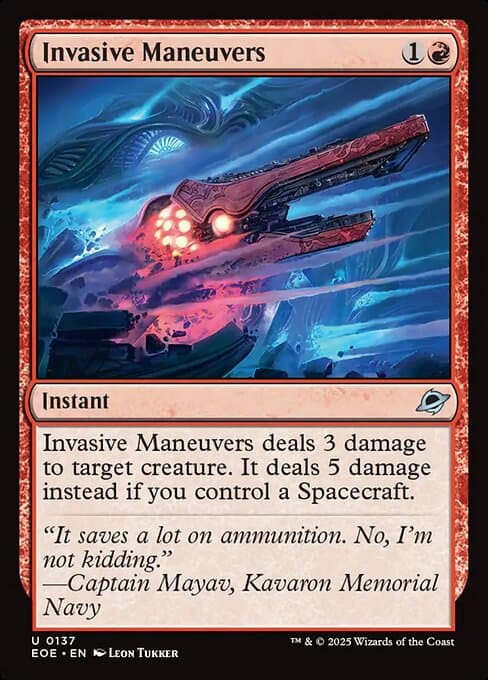 Invasive Maneuvers (Uncommon)
