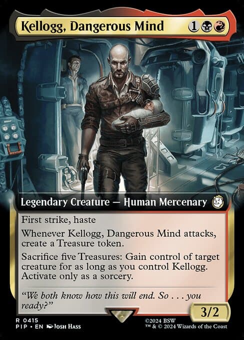 Kellogg, Dangerous Mind from Fallout (Rare)