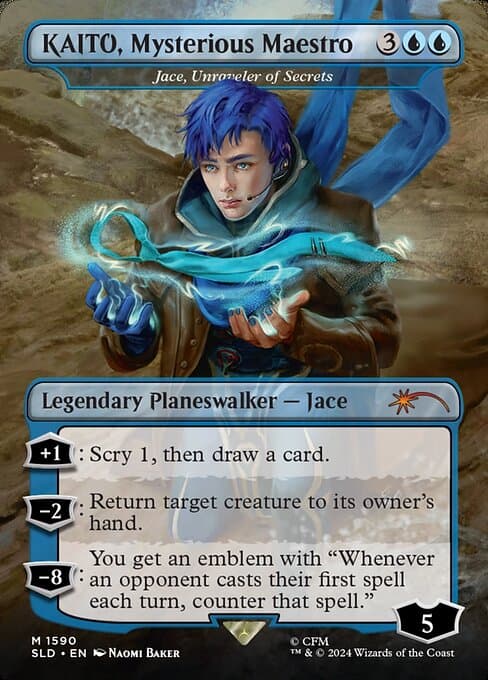 Jace, Unraveler of Secrets from Secret Lair Drop (Mythic)