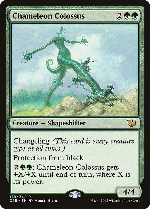 Chameleon Colossus from Commander 2015 (Rare)