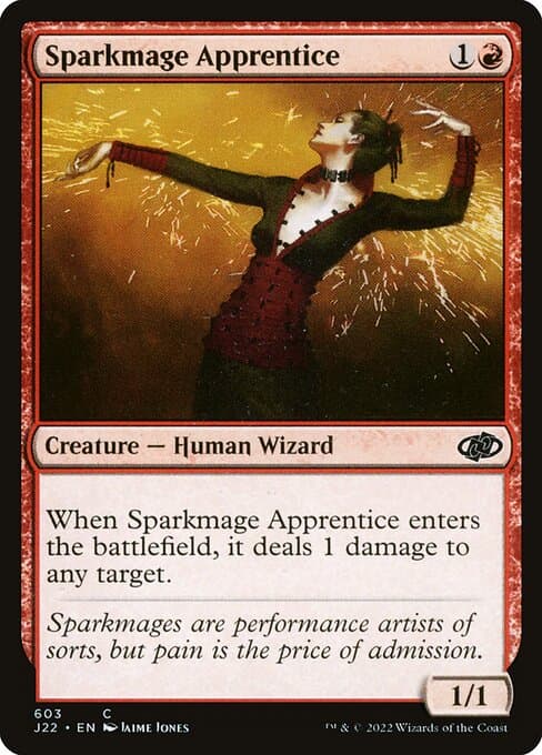 Sparkmage Apprentice from Jumpstart 2022 (Common)