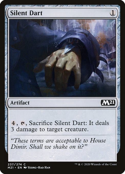 Silent Dart from Core Set 2021 (Common)