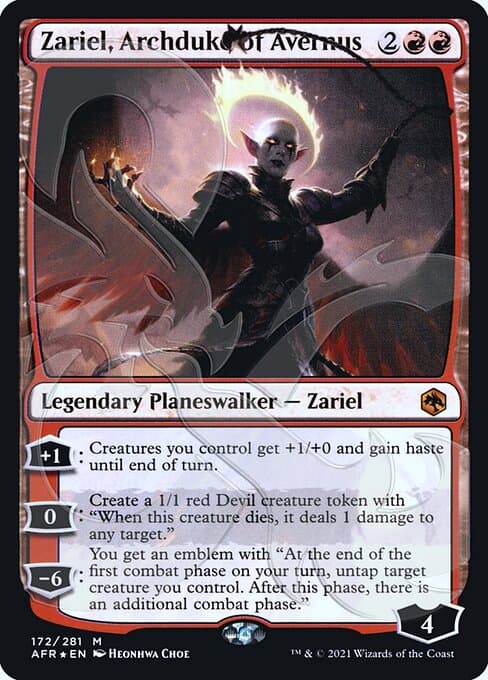 Zariel, Archduke of Avernus from Adventures in the Forgotten Realms Promos (Mythic)