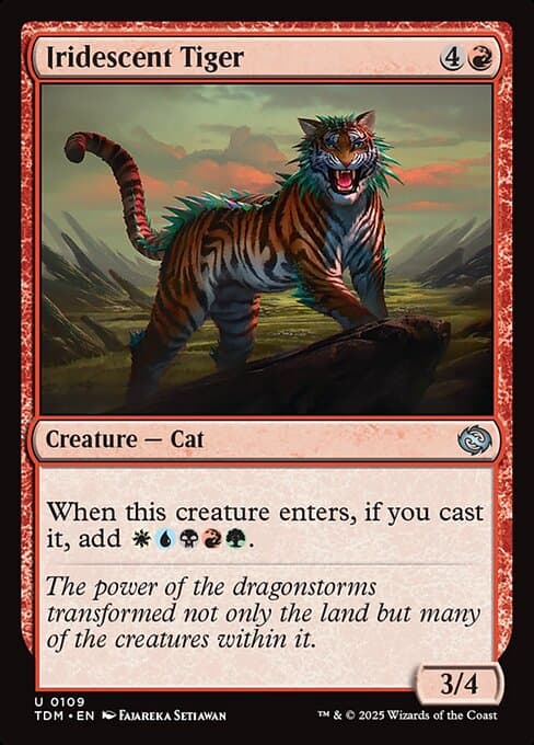 Iridescent Tiger (Uncommon)