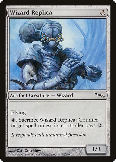 Wizard Replica from Mirrodin (Common)