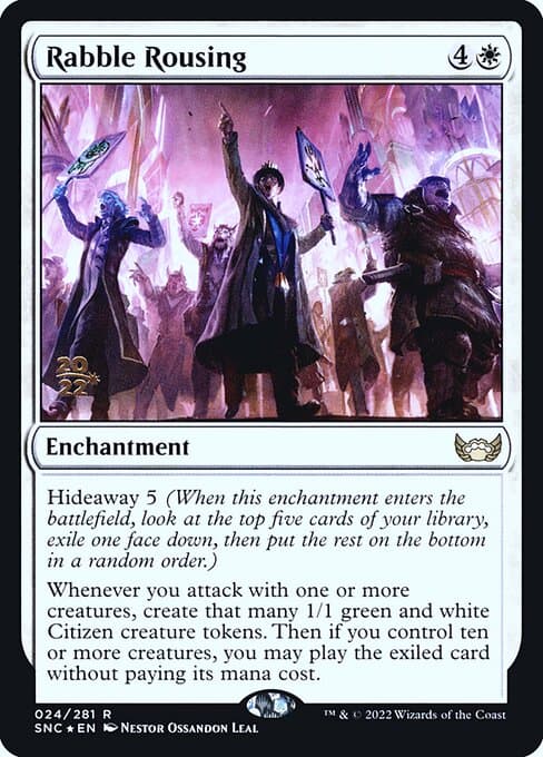 Rabble Rousing from Streets of New Capenna Promos (Rare)