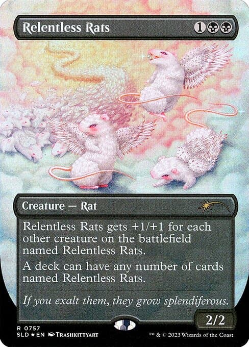 Relentless Rats from Secret Lair Drop (Rare)