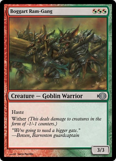 Boggart Ram-Gang from Magic Online Promos (Uncommon)