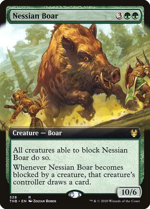 Nessian Boar from Theros Beyond Death (Rare)
