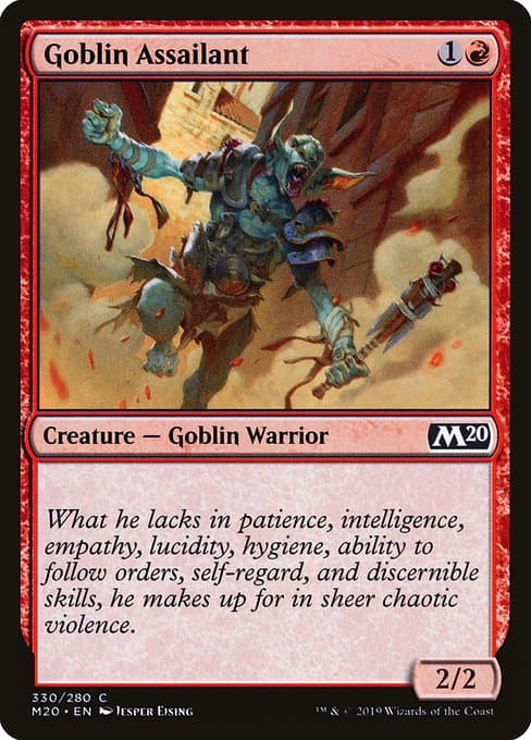 Goblin Assailant from Core Set 2020 (Common)