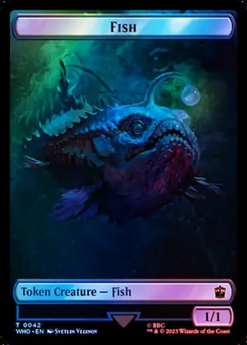 Fish from Doctor Who Tokens (Common)