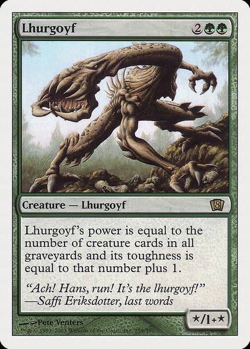 Lhurgoyf from Eighth Edition (Rare)