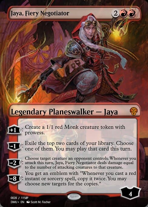 Jaya, Fiery Negotiator from Magic Online Promos (Mythic)