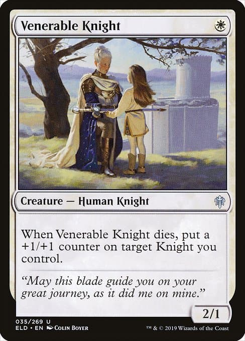 Venerable Knight from Throne of Eldraine (Uncommon)