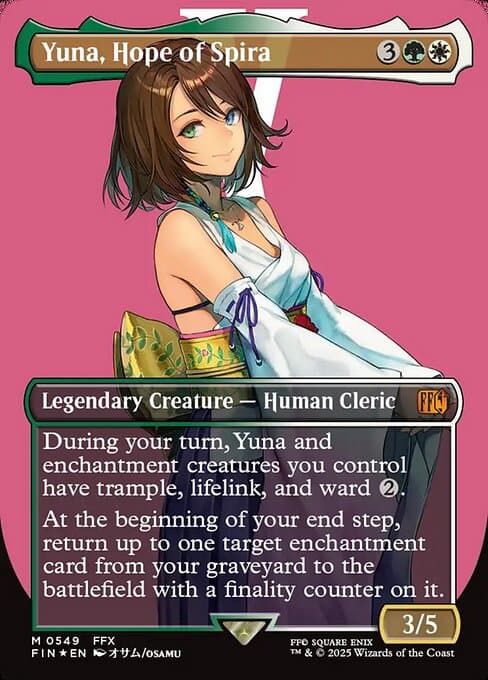 Yuna, Hope of Spira from Final Fantasy (Mythic)