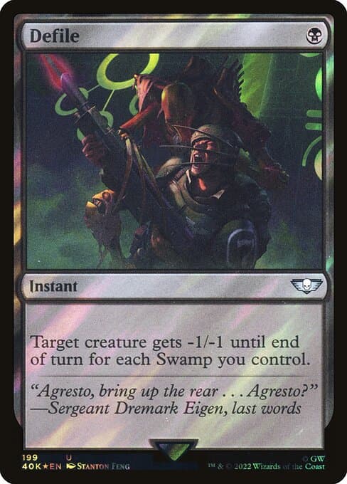 Defile from Warhammer 40,000 Commander (Uncommon)