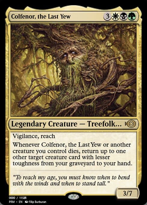 Colfenor, the Last Yew from Magic Online Promos (Rare)