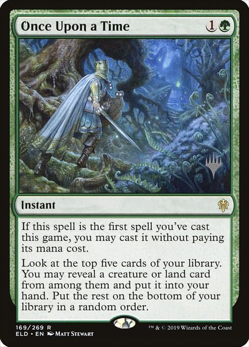 Once Upon a Time from Throne of Eldraine Promos (Rare)