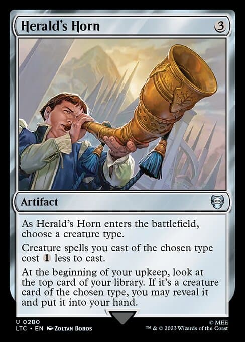 Herald's Horn from Tales of Middle-earth Commander (Uncommon)