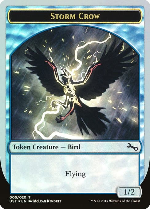 Storm Crow from Unstable Tokens (Common)