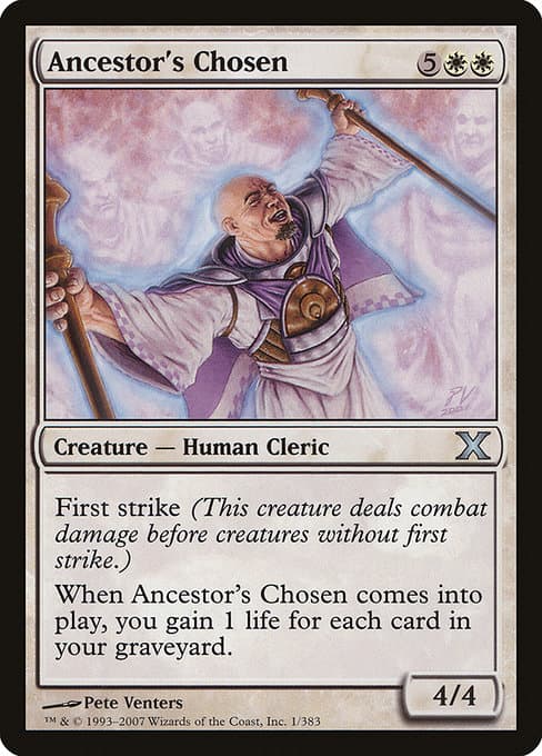 Ancestor's Chosen from Tenth Edition (Uncommon)