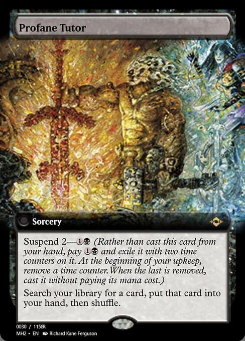 Profane Tutor from Magic Online Promos (Rare)