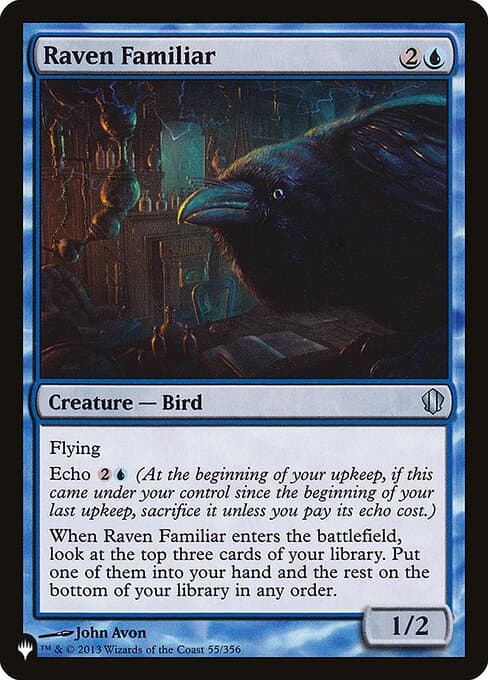 Raven Familiar from The List (Uncommon)