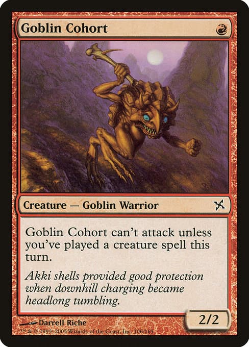 Goblin Cohort from Betrayers of Kamigawa (Common)