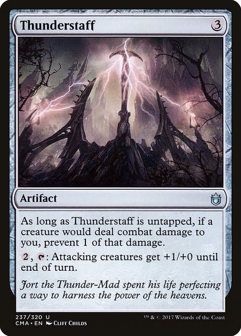 Thunderstaff from Commander Anthology (Uncommon)
