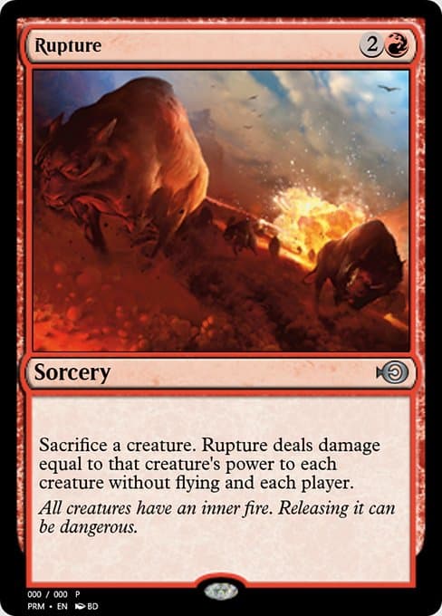 Rupture from Magic Online Promos (Uncommon)