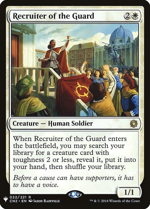 Recruiter of the Guard from The List (Rare)