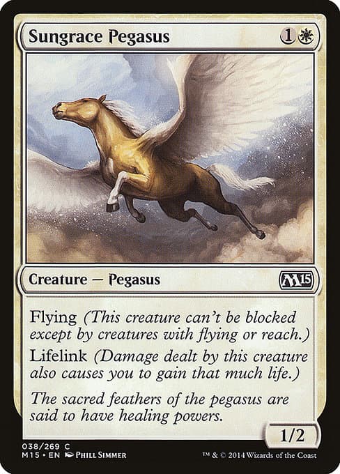 Sungrace Pegasus from Magic 2015 (Common)