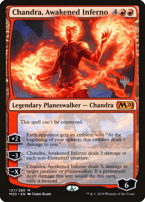 Chandra, Awakened Inferno from Core Set 2020 Promos (Mythic)