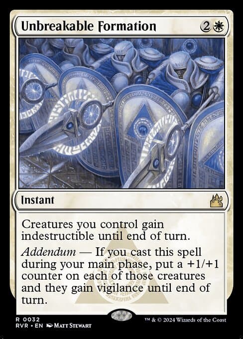 Unbreakable Formation from Ravnica Remastered (Rare)