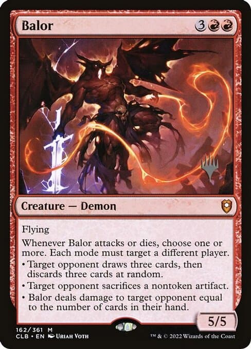 Balor from Battle for Baldur's Gate Promos (Mythic)
