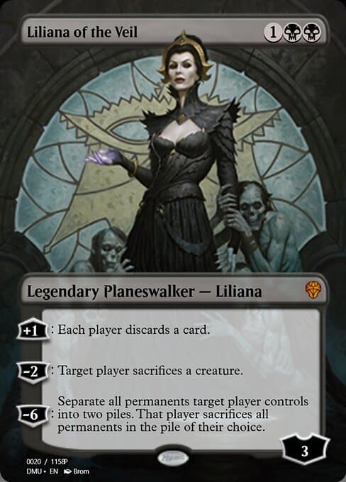 Liliana of the Veil from Magic Online Promos (Mythic)