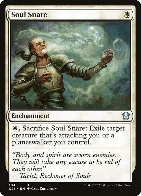 Soul Snare from Commander 2021 (Uncommon)
