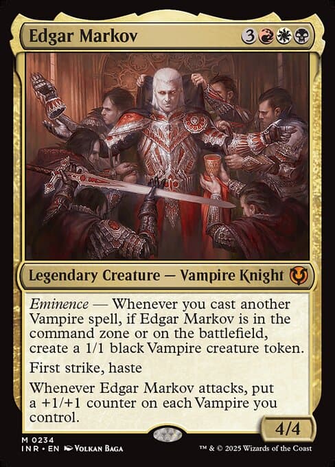 Edgar Markov from Innistrad Remastered (Mythic)