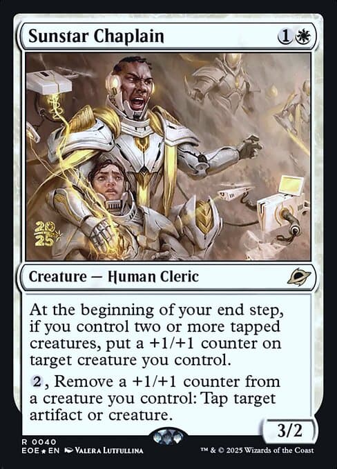 Sunstar Chaplain from Edge of Eternities Promos (Rare)