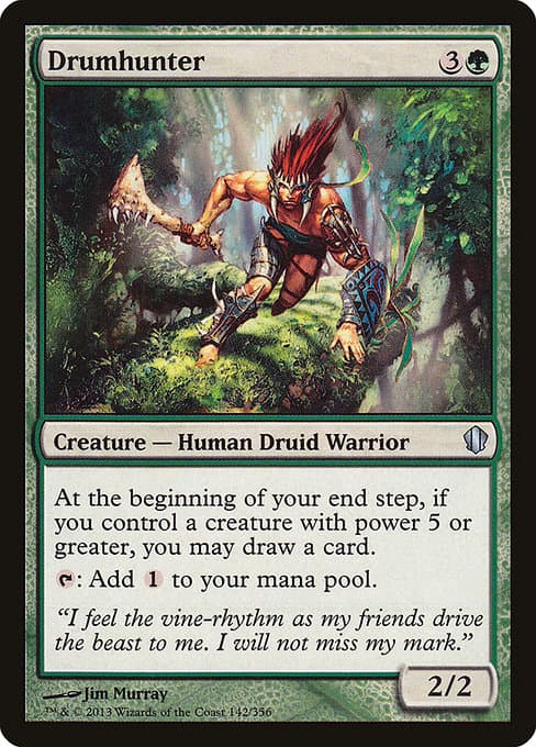 Drumhunter from Commander 2013 (Uncommon)