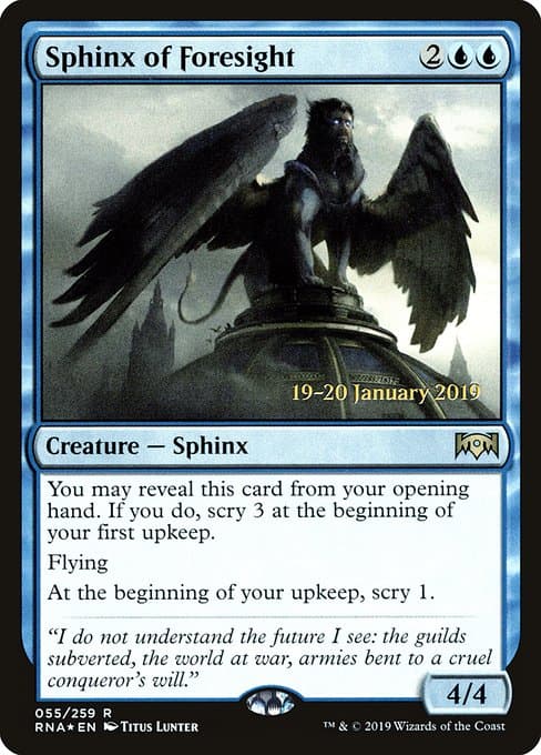 Sphinx of Foresight (Rare)