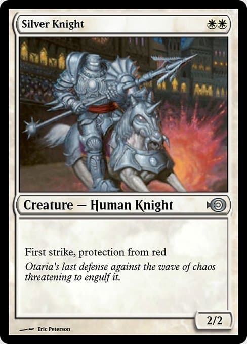 Silver Knight from Magic Online Promos (Uncommon)