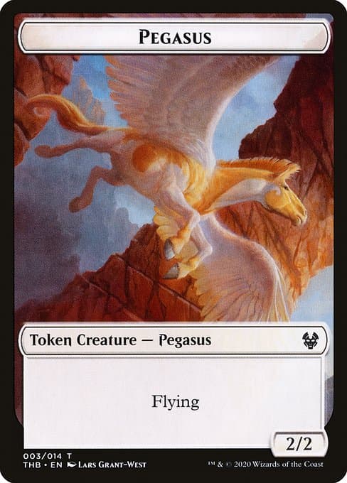 Pegasus from Theros Beyond Death Tokens (Common)