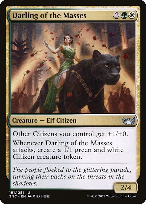 Darling of the Masses from Streets of New Capenna (Uncommon)