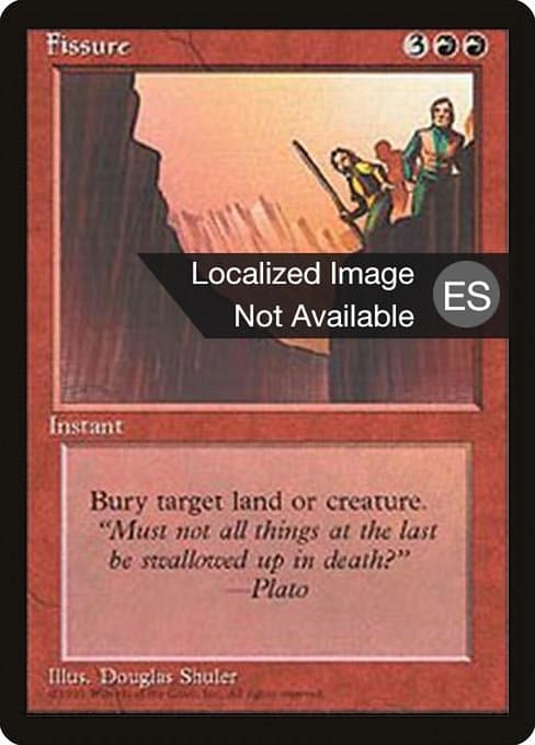Fissure from Fourth Edition Foreign Black Border (Common)