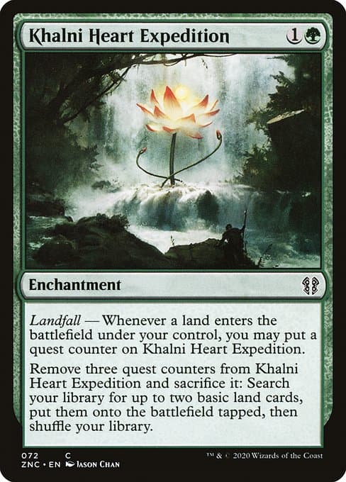 Khalni Heart Expedition from Zendikar Rising Commander (Common)