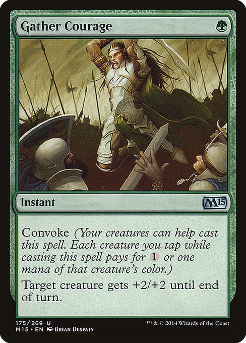 Gather Courage from Magic 2015 (Uncommon)