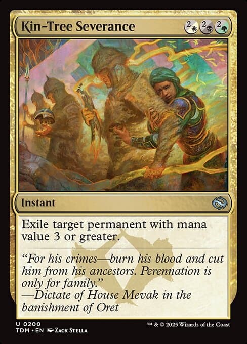 Kin-Tree Severance from Tarkir: Dragonstorm (Uncommon)