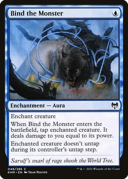 Bind the Monster from Kaldheim (Common)
